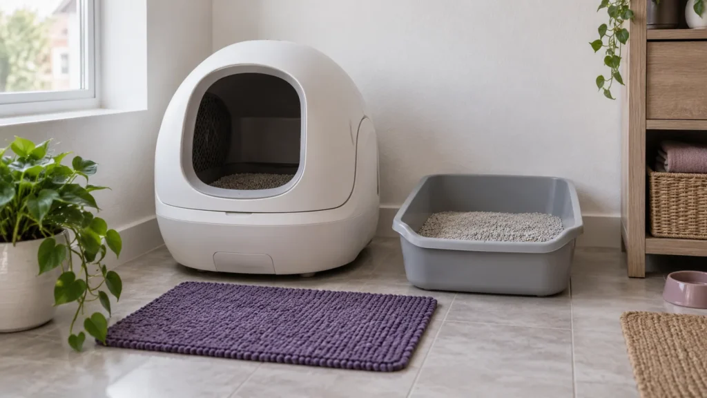 Automatic litter box: choosing by “Litter box type”