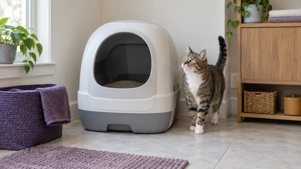 Automatic litter box: choosing by “Size”