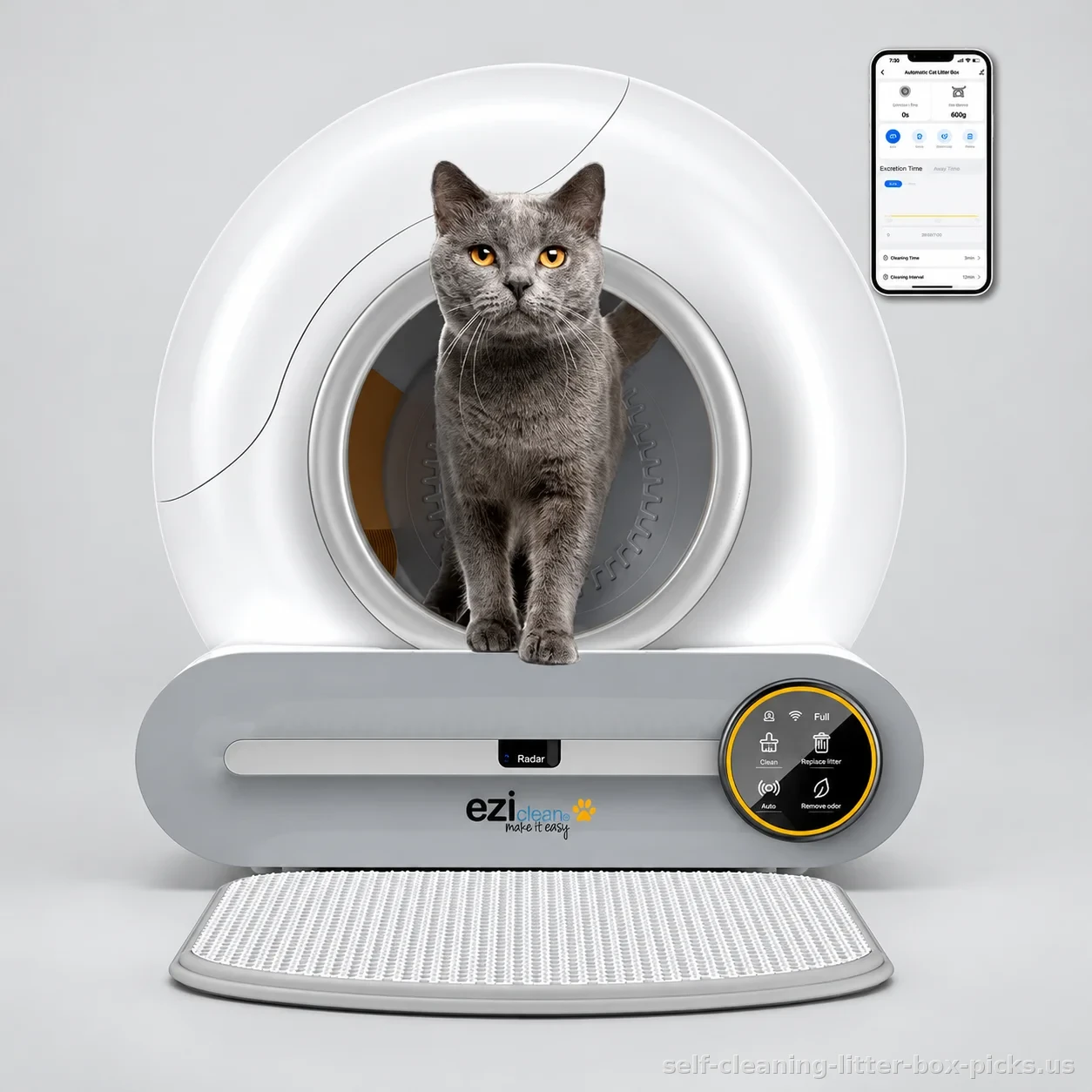 EZIclean CATBOT K8i, studio product shot